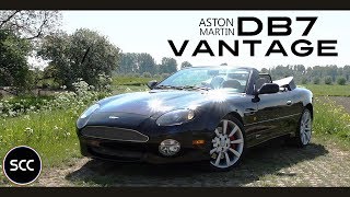 ASTON MARTIN DB7 VANTAGE VOLANTE  Test drive in top gear  SCC TV [upl. by Cyrie]