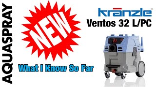 NEW Kranzle Ventos 32 LPC Vacuum Cleaner  Heres What I Know So Far [upl. by Wooster57]