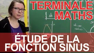 Étude de la fonction Sinus  Trigonométrie  Maths terminale  Les Bons Profs [upl. by Anaytat]