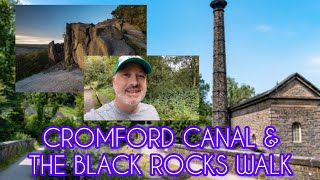 Cromford Canal and The Black Rocks a stunning High Peak walk ✨️ matlock canal railway [upl. by Tynan1]