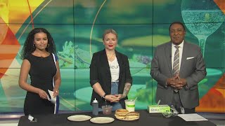 Oleum Vegan Kitchen visits WJZ at 9 for Maryland Vegan Restaurant Month [upl. by Belinda]