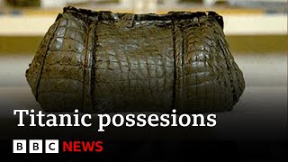 Rarelyseen items recovered from Titanic wreckage  BBC News [upl. by Taro]