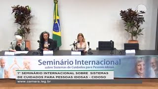 Seminário  Defesa dos Direitos da Pessoa Idosa  22102019  1050 [upl. by Nylhtak]