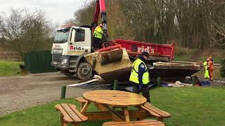 Ed’s narrowboat Ep40 The death of a canal boat [upl. by Anirok]