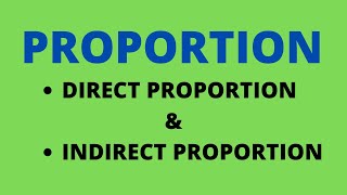 Direct and Indirect Proportion Lesson Chris Maths Academy [upl. by Lleinad]