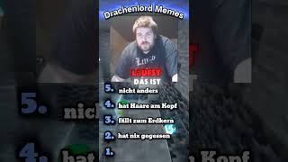 Hat Haare am Kopf 😭 memes deutschememes top5 drachenlord deutsch shorts [upl. by Isolt605]