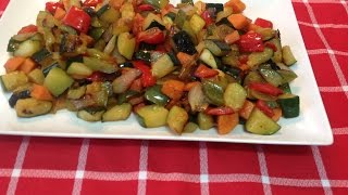 Verduras rehogadas [upl. by Yelda]