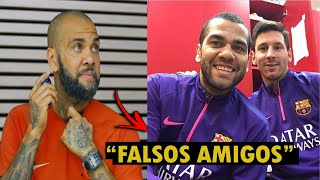 AMIGOS QUE ABANDONARAM DANIEL ALVES NA DIFICULDADE NEYMAR MESSI [upl. by Hannala]