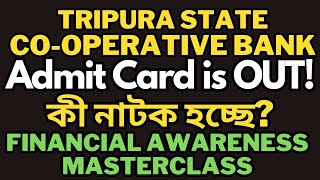 Most Important Financial awareness for Tripura State Cooperative Bank Exam  Admit card out  TSCRB [upl. by Albric]