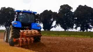 New Holland T6080 amp Kuhn Multimaster 121 [upl. by Eentihw]