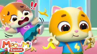 Limpiar es Divertido  Buenos Hábitos  Canción Infantil  🐱MeowMi Family Show Español [upl. by Enywad]