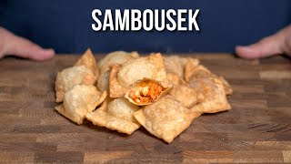 CRISPY Sambousek with three delicious fillings [upl. by Yantruoc281]