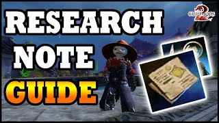 How to Get Research Notes Easily  A Guild Wars 2 MiniGuide [upl. by Ruenhcs355]