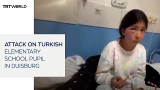 Attack on Turkish elementary school pupil in Duisburg [upl. by Annamaria814]