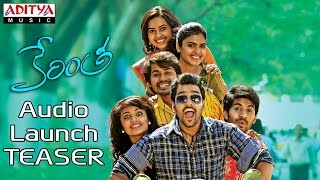 Kerintha Movie Audio Launch Teaser  Sumanth Aswin Sri Divya [upl. by Diley500]