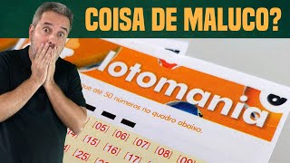 LOTOMANIA É COISA DE MALUCO Tudo sobre suas chances de ganhar [upl. by Anrev]