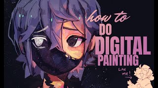 How to do digital painting [upl. by Brien]