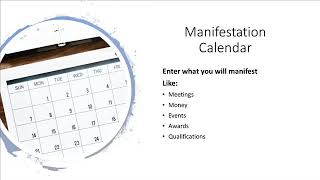 mind hack manifestation calendar  Mike Aguilera [upl. by Alvinia536]