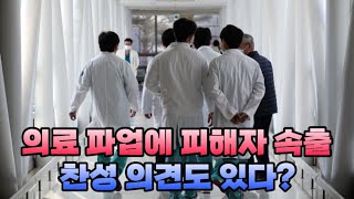 의사 파업에 늘어가는 피해자찬성하는 의견도 있었다 [upl. by Aivekahs]