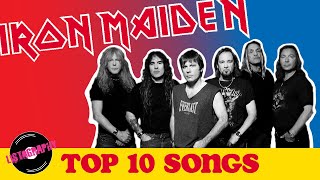 Iron Maiden Top 10 Songs x3 [upl. by Kosiur]