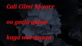 Baryo kuma Dawayso iyo Nin kale inuu ku baantaaquot Cali Cilmi Afyarequot [upl. by Ecikram]