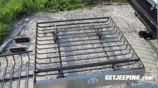 How To Installing Yakima MegaWarrior Gear Rack  GetJeeping [upl. by Lew109]