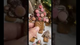 Chocolate Christmas Trees The Perfect Gift 🎄🎁 christmas bakingrecipes fyp [upl. by Grizelda]