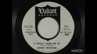 Denny Provisor  It Really Tears Me Up Valiant records promo 1965 Us [upl. by Garnett]