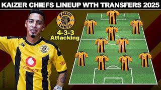 Kaizer Chiefs Starting Lineup After Transfers 202425 FT Sirino Nabi Ntwari Kaizer Chiefs Update [upl. by Airamasor]