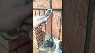 Brick wall joint cement mortar smoothing process [upl. by Atinna]