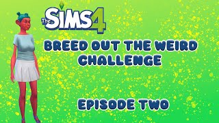 Get you a sugar daddy Sims 4 breed out uglyweird challenge Ep2 [upl. by Henriha]