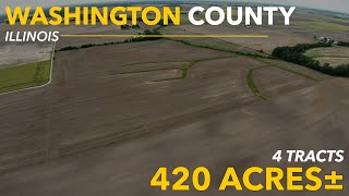 Zinck Aerial Tour  Washington County Illinois [upl. by Droc]