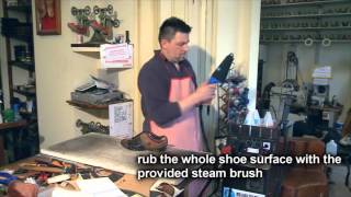 Shoes Cleaning Machine ScarpaVapor  Bieffe Farinelli [upl. by Sampson]