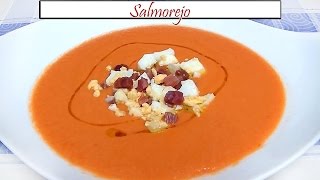 Salmorejo  Receta de Cocina en Familia [upl. by Akkinahs]