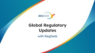 Global Regulatory Updates EU and Denmark [upl. by Alastair480]