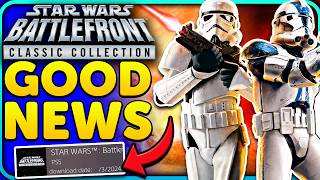 Star Wars Battlefront Classic Collection CONTROVERSY Update its GOOD [upl. by Repmek442]