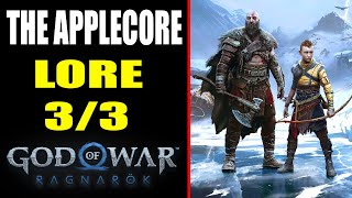 The Applecore Lore Locations  God of War Ragnarök [upl. by Livia]