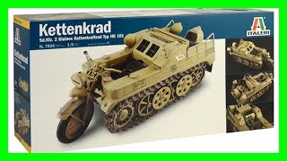 Quick look at ITALERI Kettenkrad 19 [upl. by Tiga]