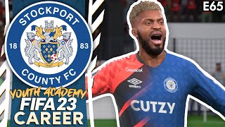 BREAKING TRANSFER RULES  FIFA 23 YOUTH ACADEMY CAREER MODE  STOCKPORT EP 65 [upl. by Madancy]