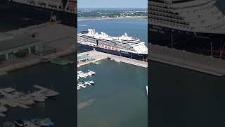 CRUISE SHIPS DOCKED IN CHARLOTTETOWN October 5 2024 [upl. by Asilak]