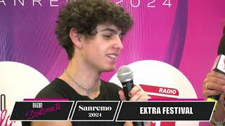 SANREMO 2024  EXTRA FESTIVAL Intervista a Niveo [upl. by Aniakudo962]