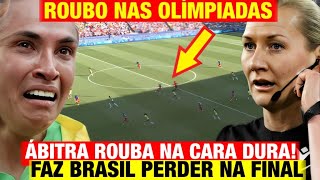 OLÍMPIADAS  ROUBO NAS OLÍMPIADAS Ábitra ROUBA NA CARA DURA Faz Brasil PERDER NA FINAL [upl. by Burton]