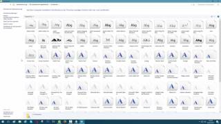 Windows 10 Standard Schriftart ändern [upl. by Grodin]