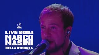 Marco Masini  Bella Stronza Official video Live 2004 [upl. by Nalda]