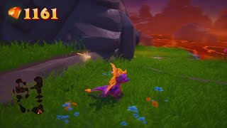 Taking No Risks  Spyro Reignited Trilogy Molten Crater Part Four [upl. by Iloj163]