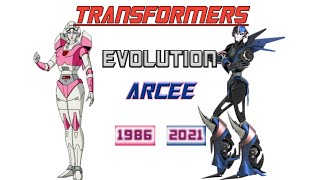 ARCEE Evolution in Cartoons Movies and Video Games 19862021  Transformers [upl. by Margaretta]