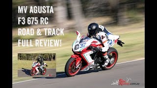 2018 MV Agusta F3 675 RC Edition Review Jeff Ware [upl. by Claudian]