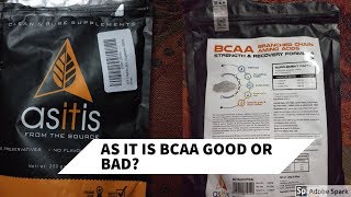 AS IT IS  Review  BCAA  Hindi  Honest Review [upl. by Nonohcle807]