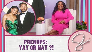 Halle Bailey amp DDG Getting a Prenup  Sherri Shepherd [upl. by Emad]