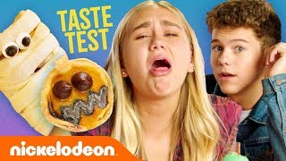 Trick or Treat Taste Test Challenge 🎃 ft Emily Skinner Case Walker amp More  FunniestFridayEver [upl. by Ymia]